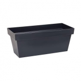 POT DE FLEURS CUBE ANTHRACITE 587MMX264MMX236MM 25,5 LITRES MAROC