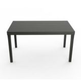 Table Sumatra Rectangulaire Couleur Anthracite Maroc