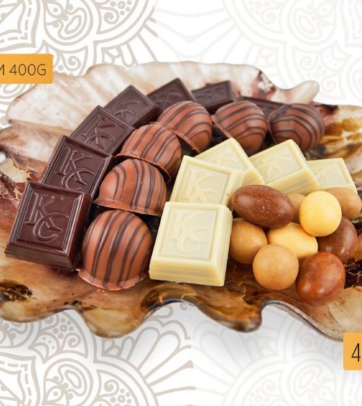 Boîte de chocolat belge – Assortiment Maroc